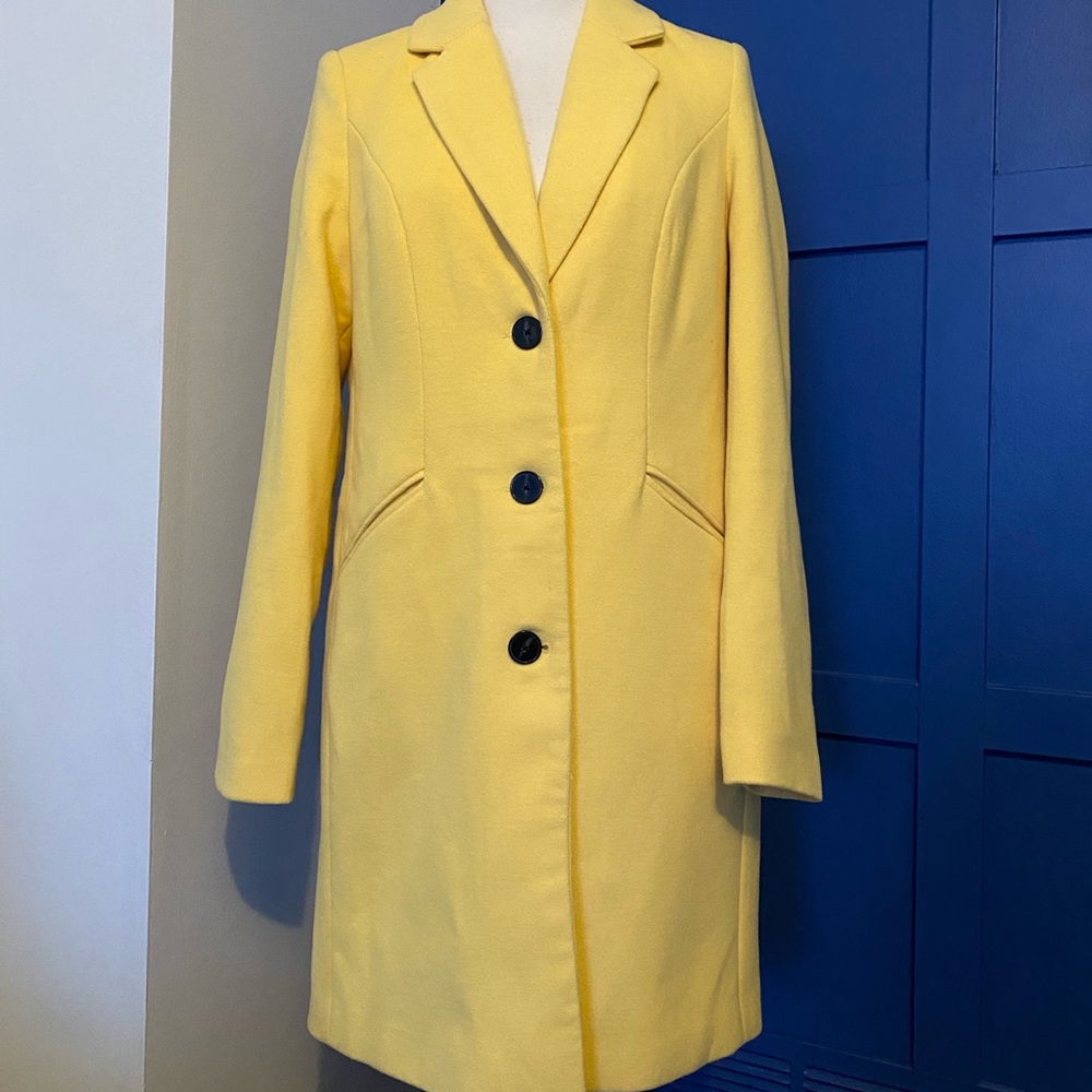 🏷️ SALE 🏷️ Vero Moda Cindy Classic Jacket Bright YLW NWT